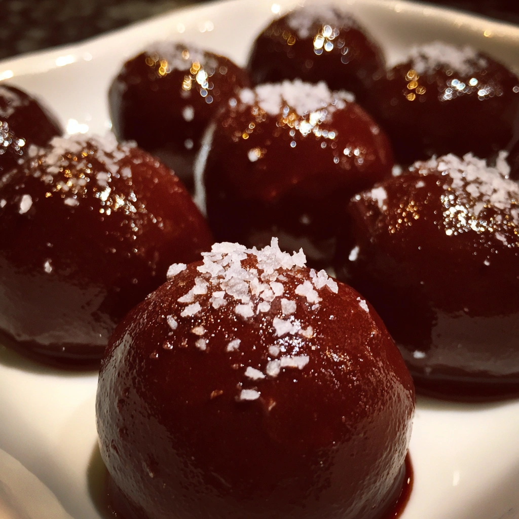 5-Ingredient Dark Chocolate Date Truffles