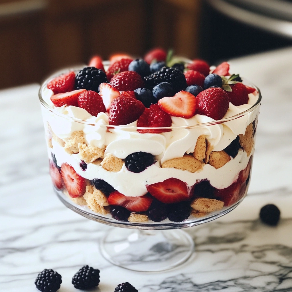 Angel Food Berry Trifle