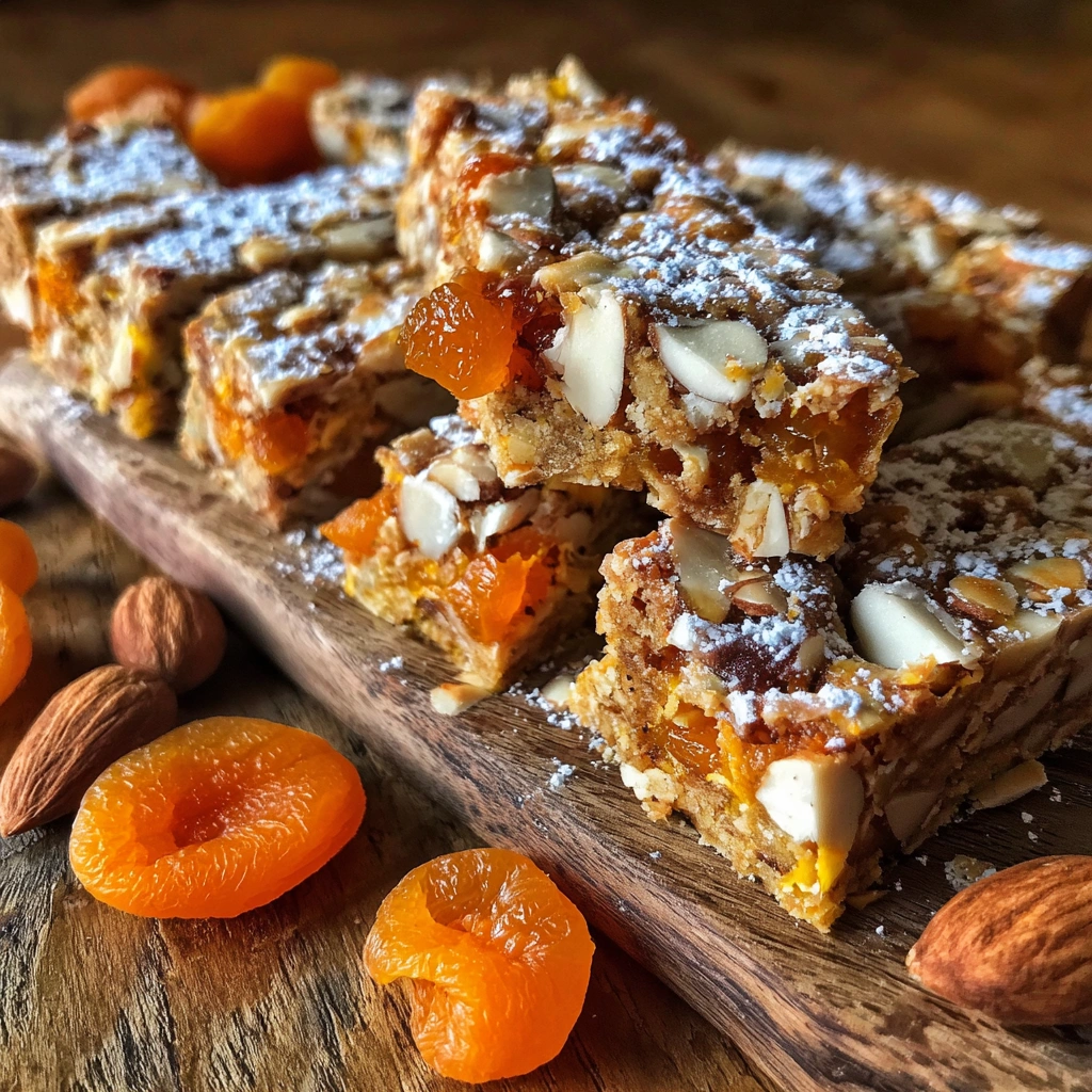 Apricot Almond Snack Bars