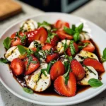 Balsamic Strawberry Caprese