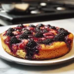 Blackberry Upside-Down Cake