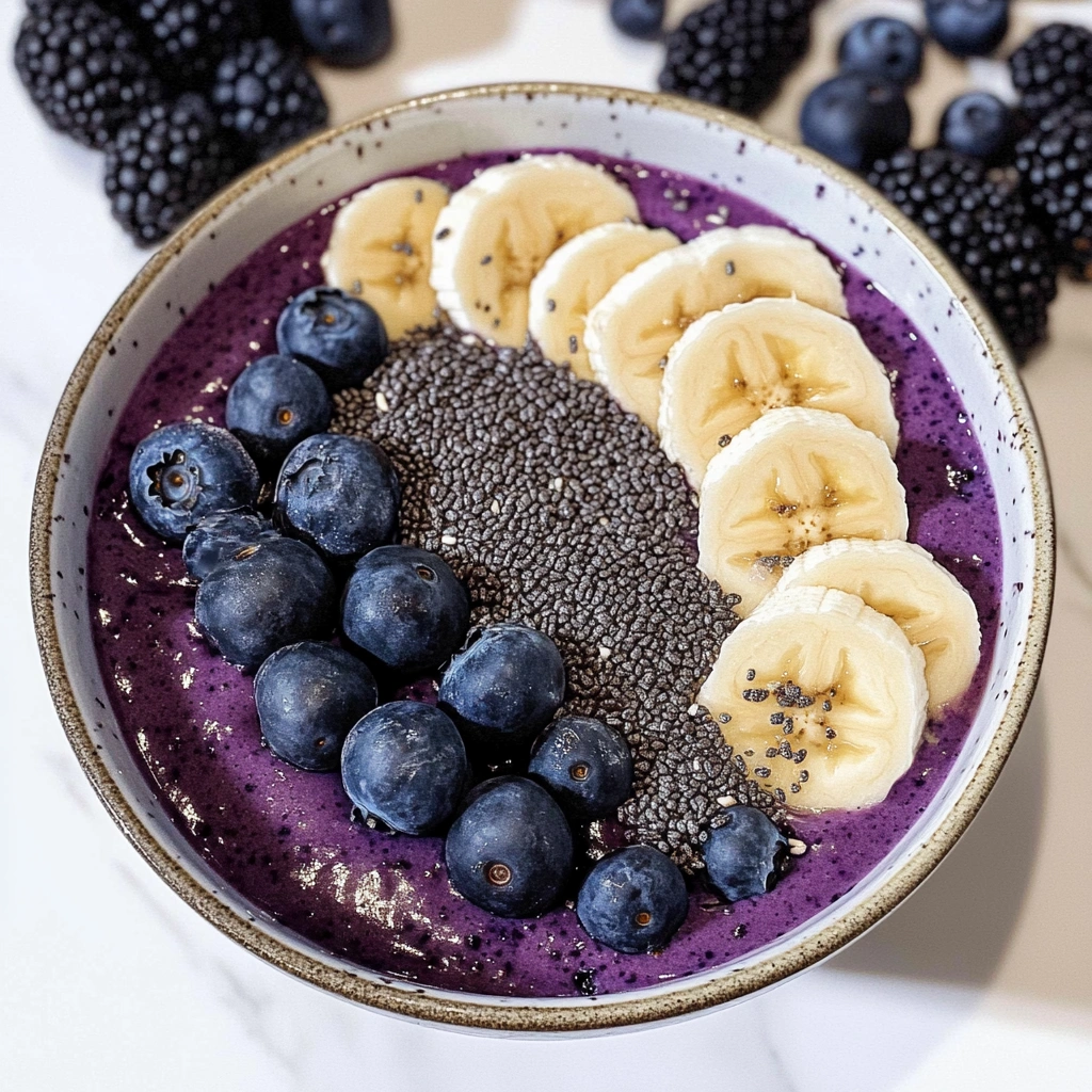 Blueberry Banana Smoothie Bowl