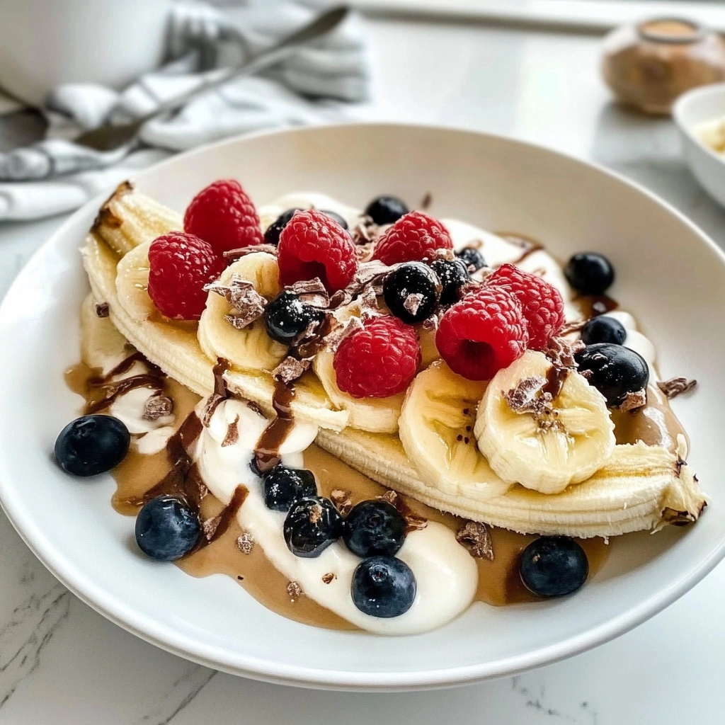 Breakfast Banana Split