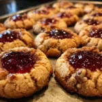 Brown Sugar Pecan Thumbprint Cookies