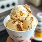 Butterfinger Ice Cream