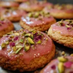Cardamom Rose Pistachio Cookies