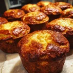 Cheesecake-Stuffed Banana Bread Muffins