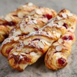 Cherry Almond Danish Twists