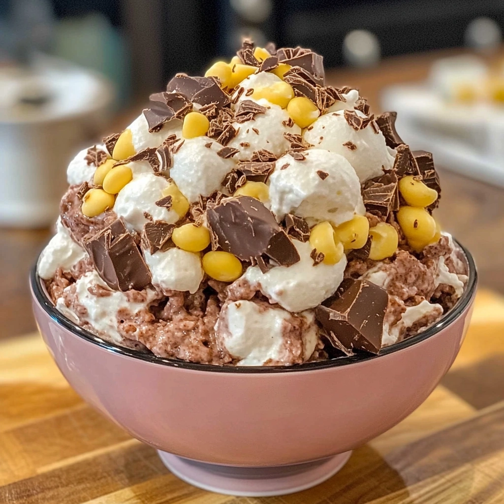 Chocolate Fluff Salad