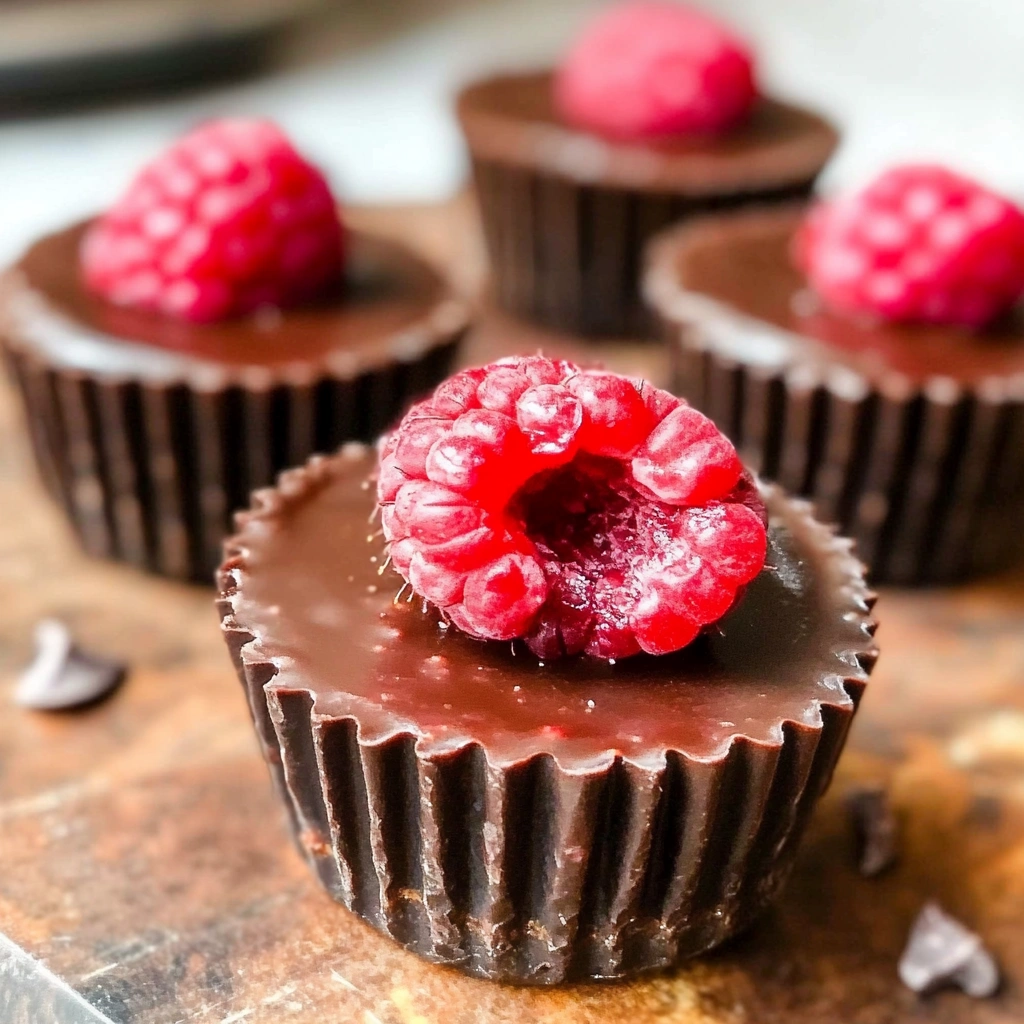 Chocolate Raspberry Cups