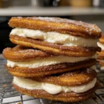 Churro Ice Cream Sandwiches