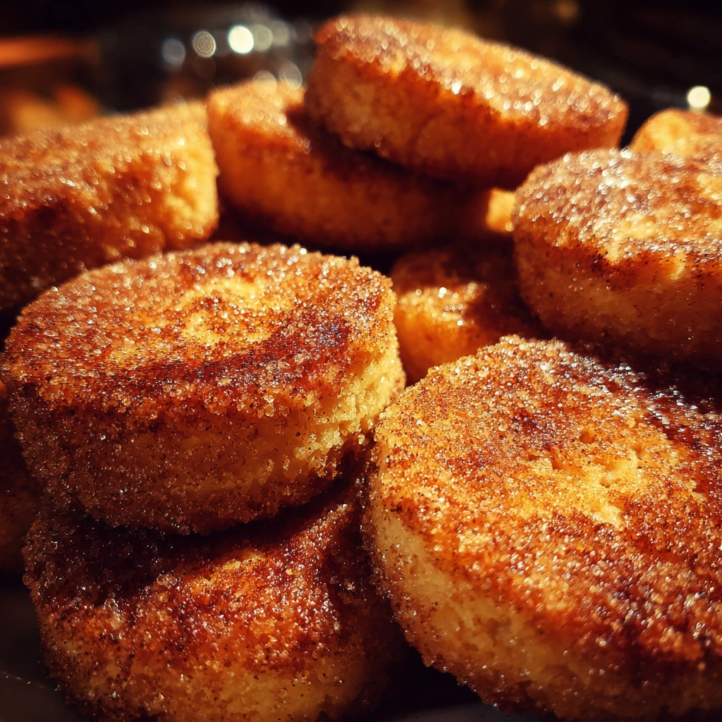 Churro Shortbread Cookies with Cinnamon Sugar