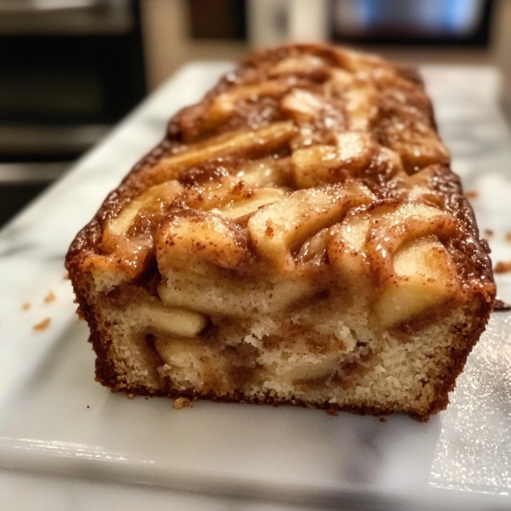 Cinnamon Swirl Apple Bread
