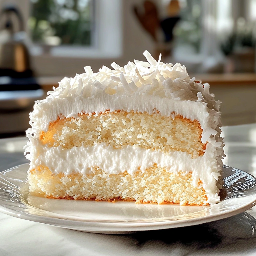 Coconut Cloud Cake