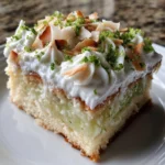 Coconut Lime Tres Leches Cake