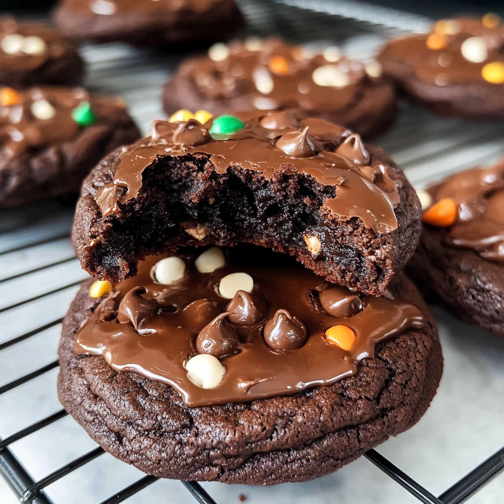 Cosmic Brownie Cookies