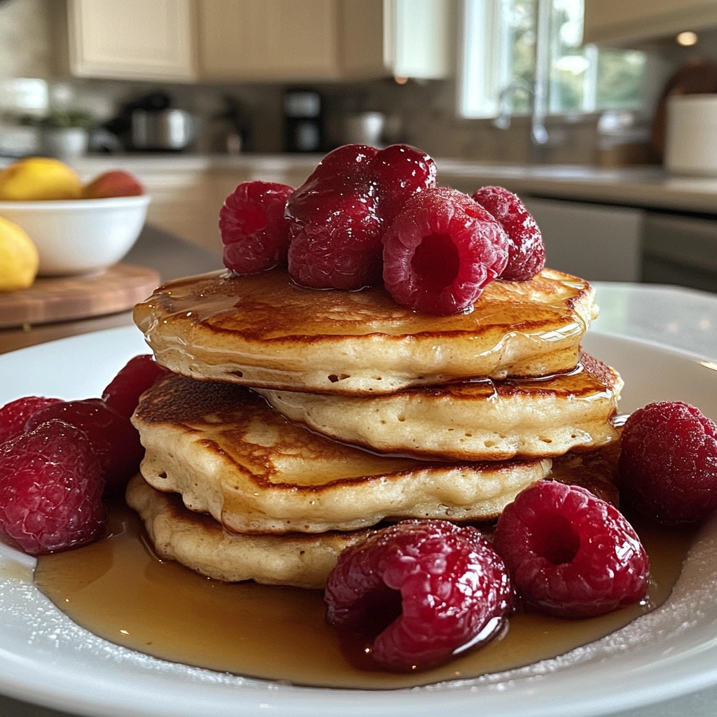 Flourless Cottage Cheese Pancakes