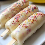 Frozen Banana Yogurt Pops