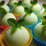 Frozen Honeydew Melon Yogurt Bites