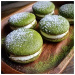Frozen Matcha Cream Sandwiches
