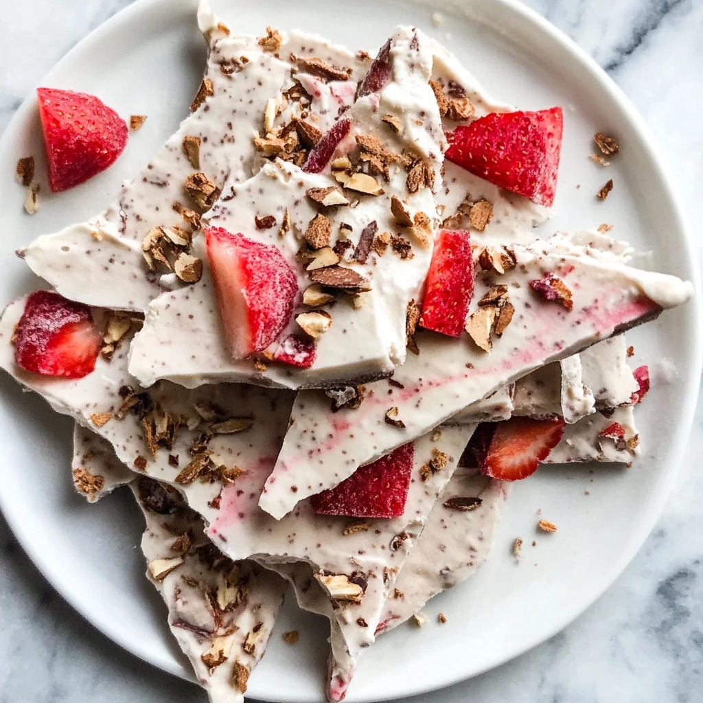 Frozen Yogurt Bark