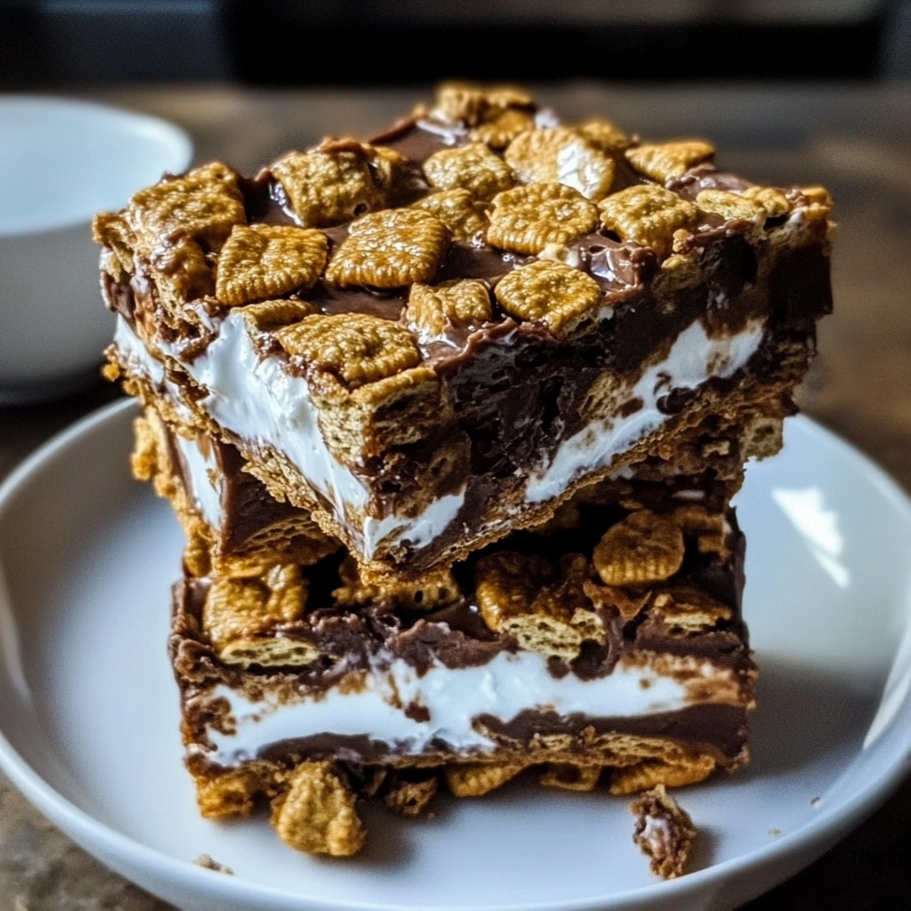 Golden Grahams S'Mores Bars