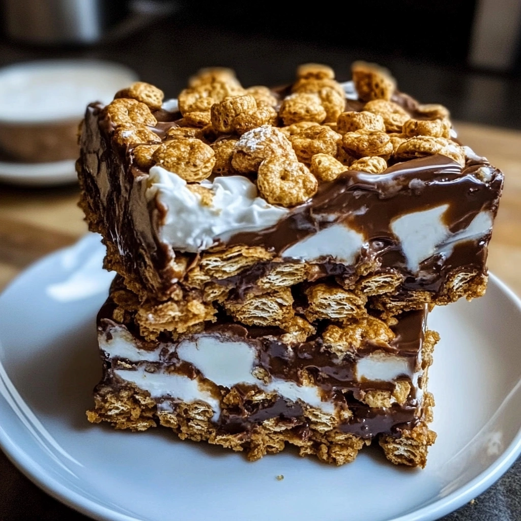Golden Grahams S'Mores Bars