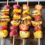 Grilled Summer Fruit Skewers