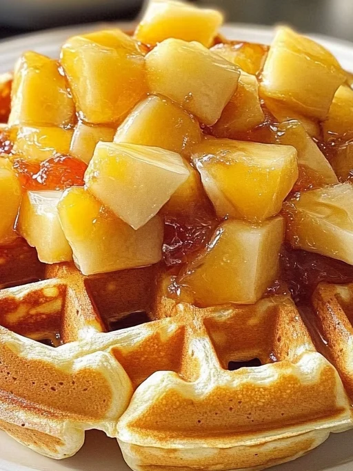 Hawaiian Waffles