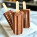Healthy Chocolate Fudgsicles