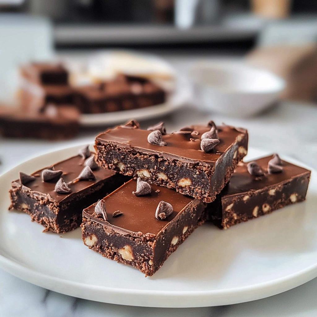 Healthy Chocolate Protein Bars