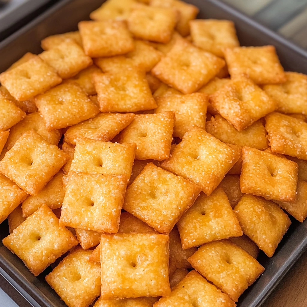 Homemade Cheeze-Its