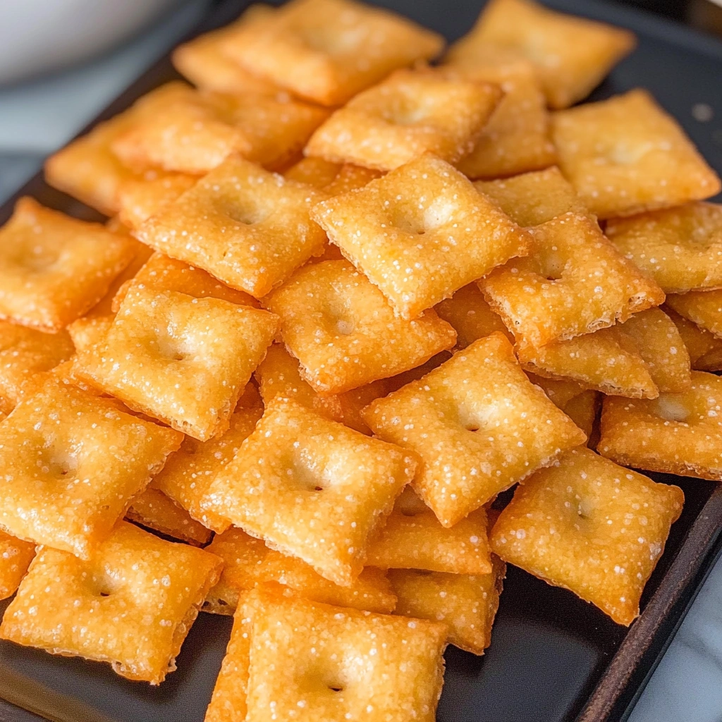 Homemade Cheeze-Its