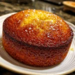 Honey Cornbread Snack Cake with Sea Salt