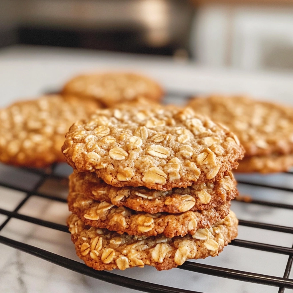 Honey Oatmeal Cookies