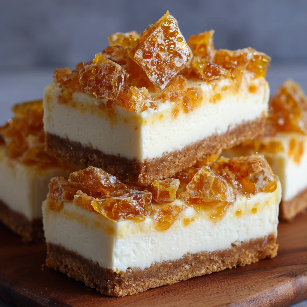 Honeycomb Cheesecake Bars