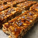 Lavender Honey Almond Snack Bars