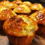 Lemon Poppy Seed Ricotta Muffins
