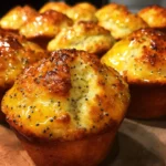 Lemon Poppy Seed Ricotta Muffins