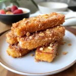 Macadamia Nut Crispy French Toast Sticks