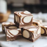 Marshmallow Swirl Fudge