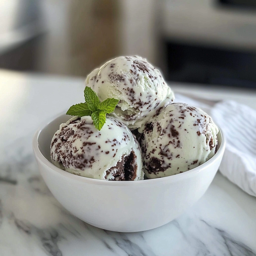 Ninja Creami Thin Mint Ice Cream
