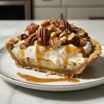 No-Bake Banana Caramel Pecan Pie
