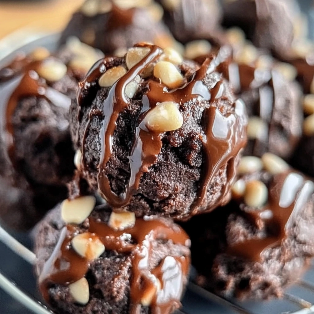 No-Bake Cottage Cheese Brownie Batter Protein Bites