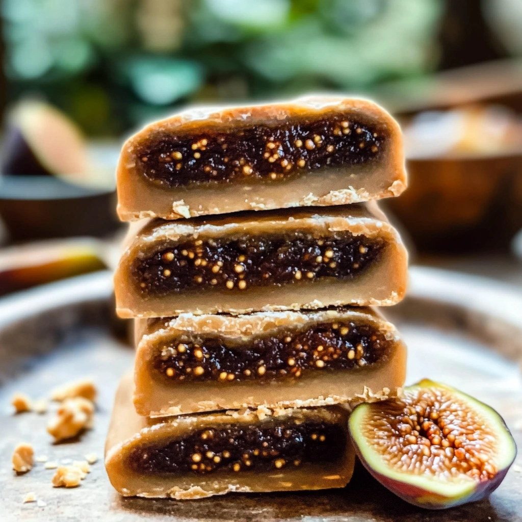 No-Bake Healthy Gluten-Free Fig Newtons