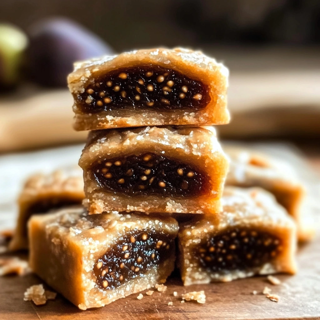 No-Bake Healthy Gluten-Free Fig Newtons