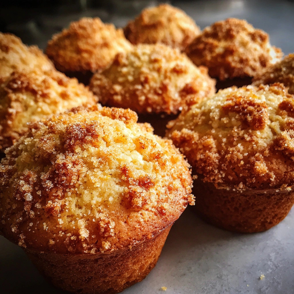 Orange Cardamom Crumb Muffins