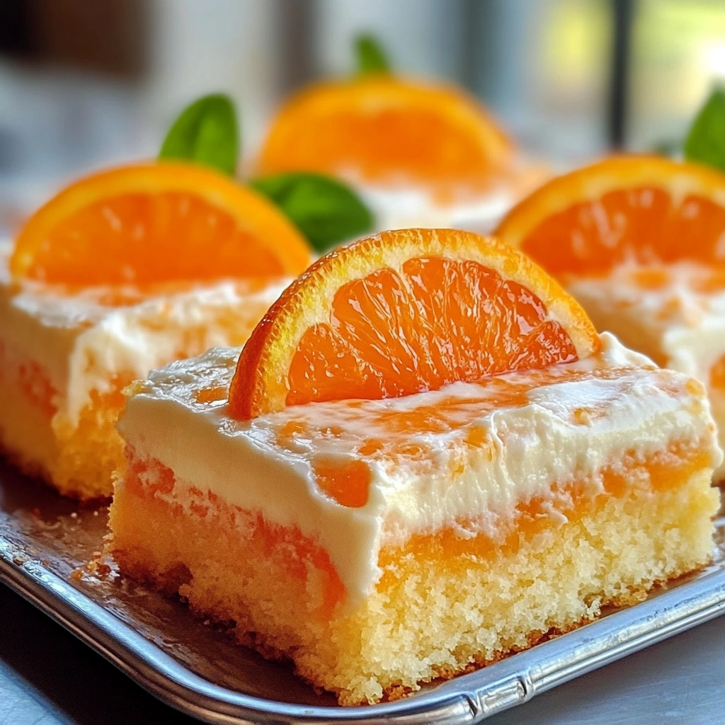 Orange Creamsicle Cake
