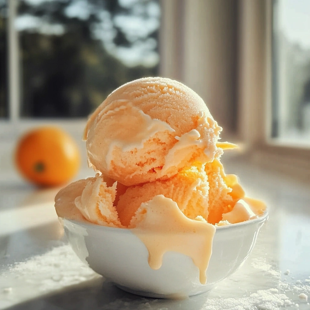 Orange Ice Cream
