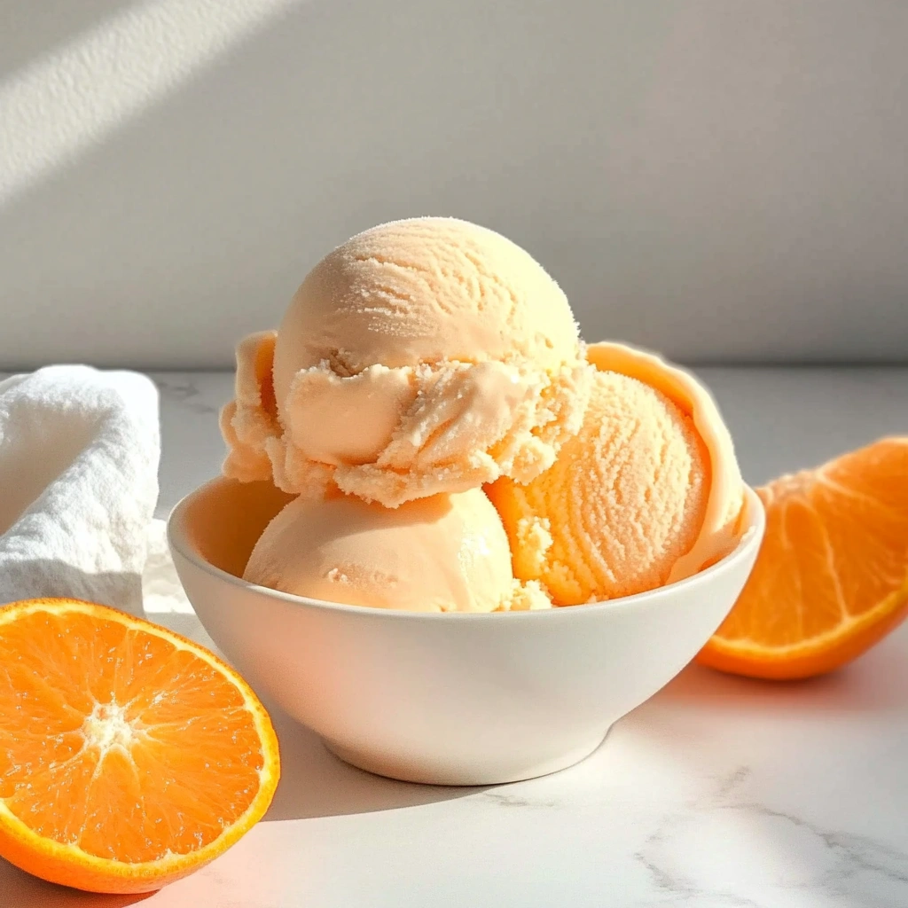 Orange Ice Cream